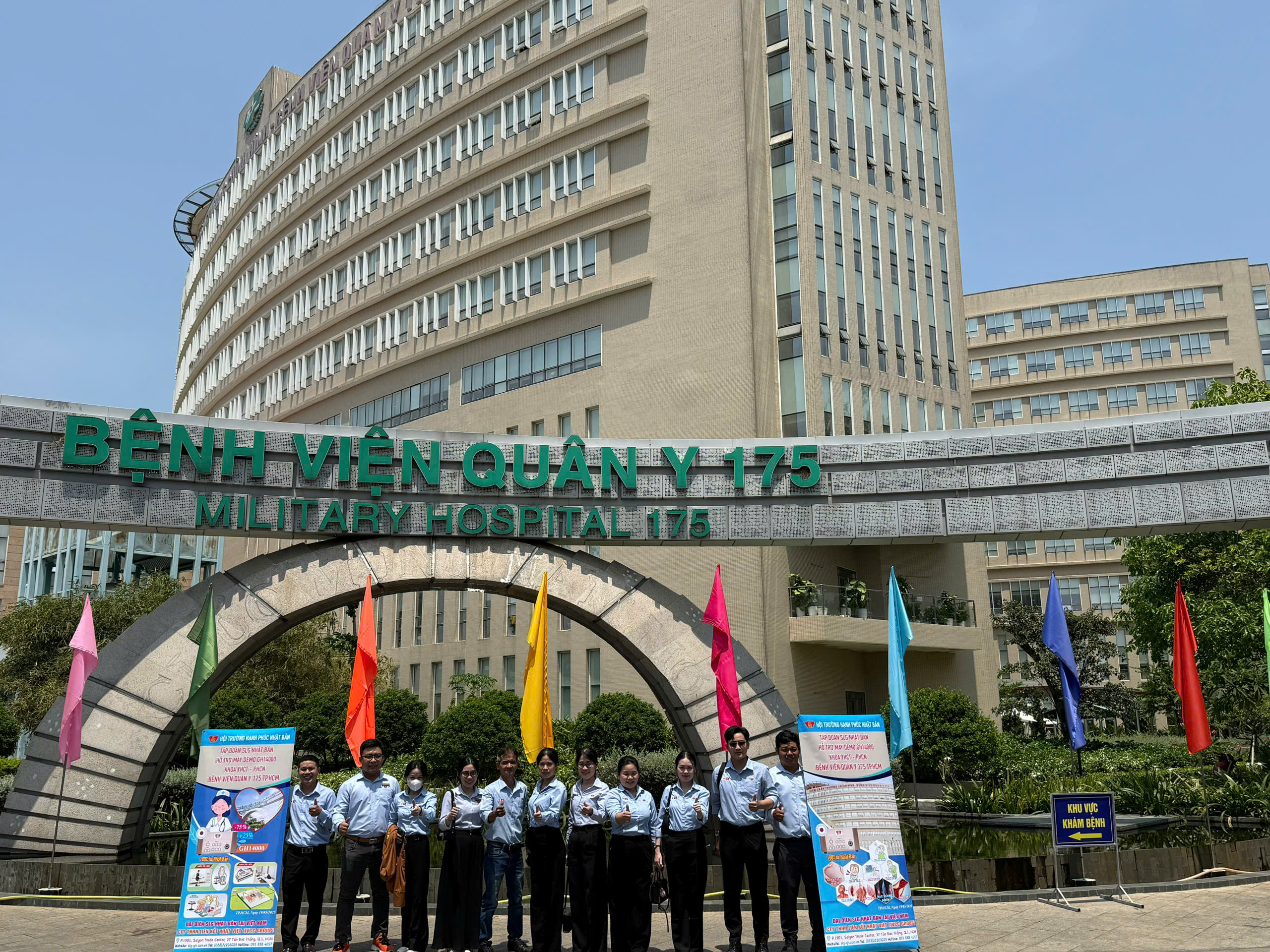 GH14000 tại Khoa VLTL-PHCN Bệnh Viện Quân Y 175